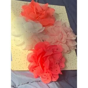 4 piece Girls Hair Bow Set New and Unused